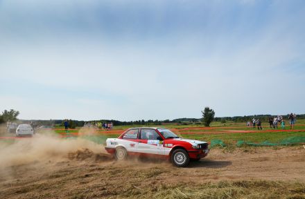 Bogdan Jankowski i Marek Kaczmarek - BMW 316 iS E30.
